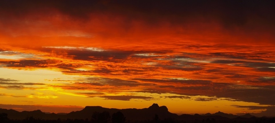 Tucson Sunset by Jane St. Clair