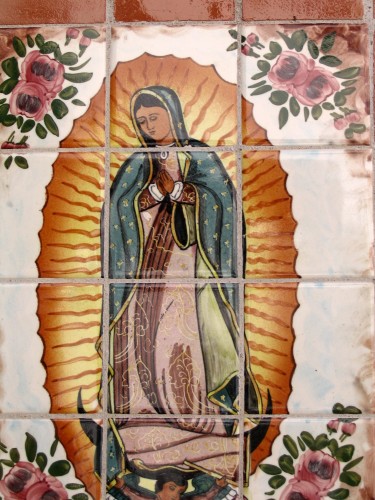 Our Lady tile