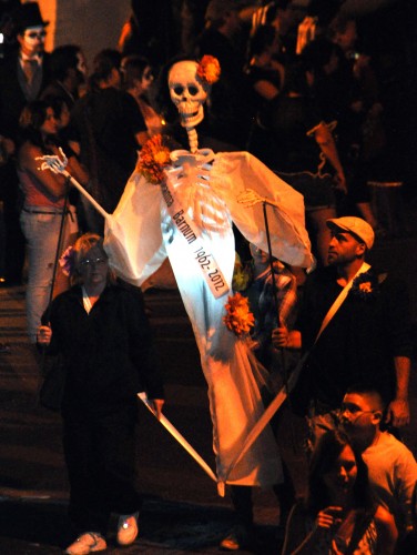 Ghost in Dia Los Muertos