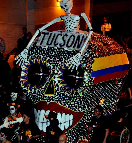 Tucson Skull on Day of the Dead1