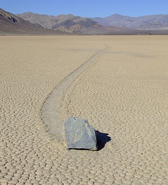 Death Valley sailing stone